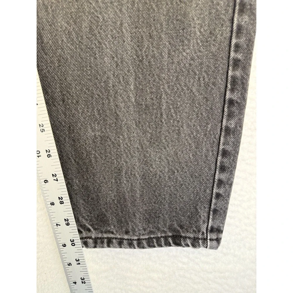 Vtg 1992 Levis 550 Jeans Mens 36 X 32 Gray Relaxed Fit Straight Zip Fly Made USA